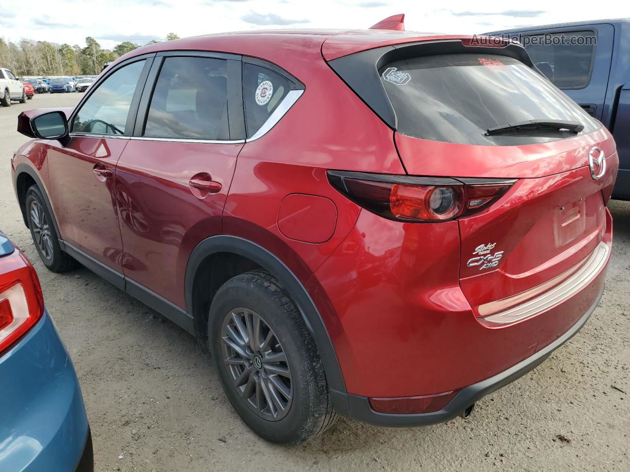 2017 Mazda Cx-5 Touring Burgundy vin: JM3KFBCLXH0203599