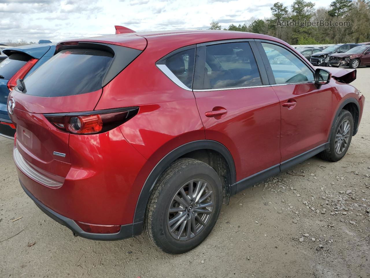 2017 Mazda Cx-5 Touring Burgundy vin: JM3KFBCLXH0203599