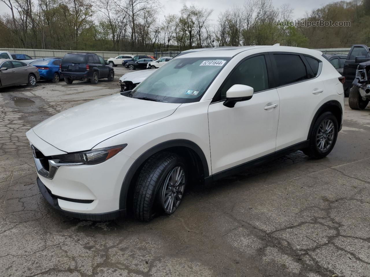 2017 Mazda Cx-5 Touring Белый vin: JM3KFBCLXH0203909