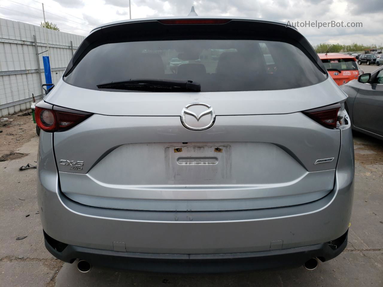 2019 Mazda Cx-5 Touring Silver vin: JM3KFBCM0K0511168