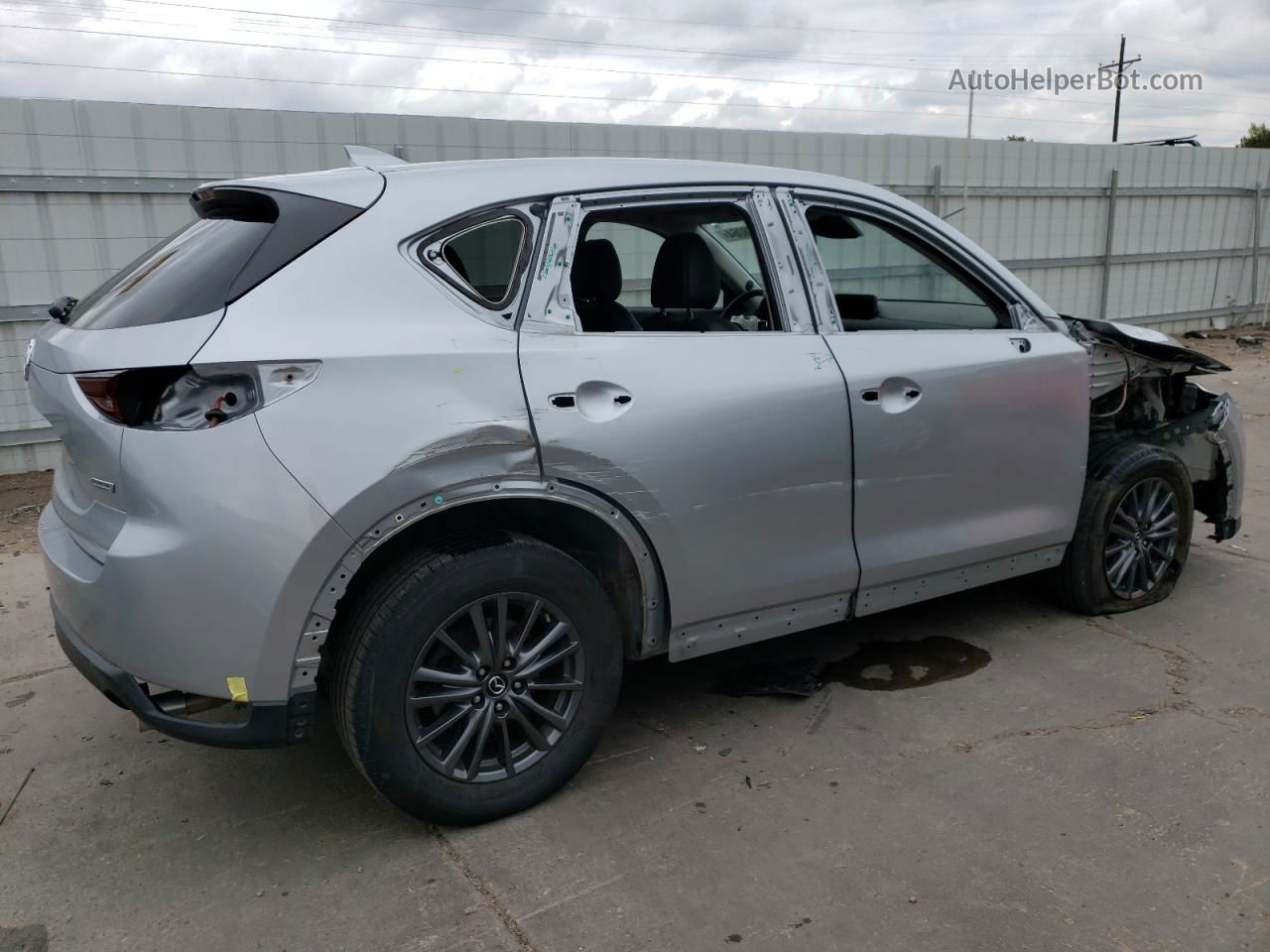 2019 Mazda Cx-5 Touring Silver vin: JM3KFBCM0K0511168