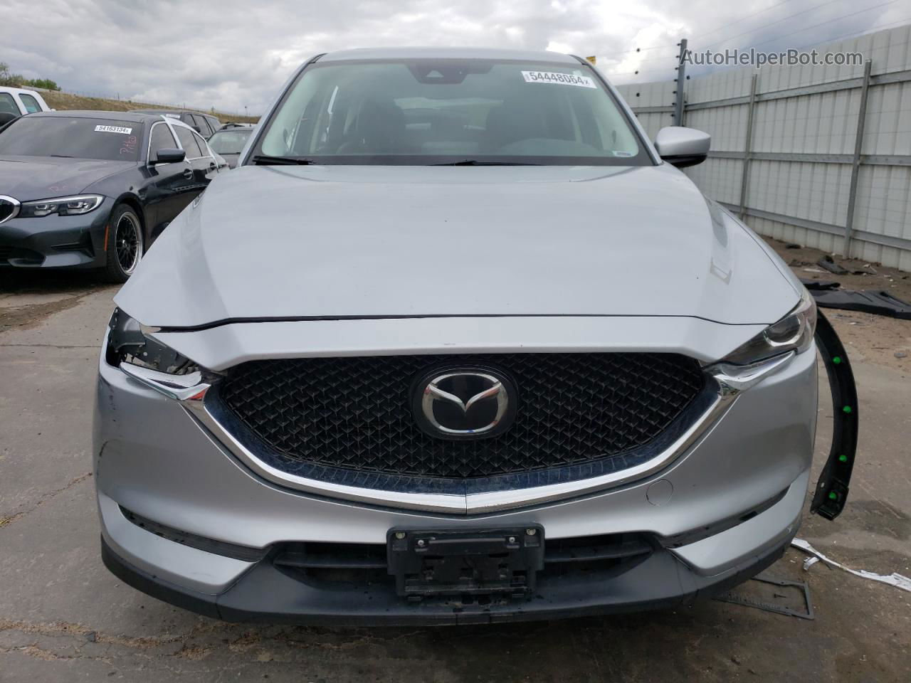 2019 Mazda Cx-5 Touring Silver vin: JM3KFBCM0K0511168