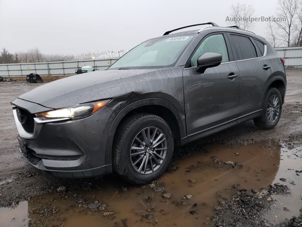 2019 Mazda Cx-5 Touring Gray vin: JM3KFBCM0K0699416