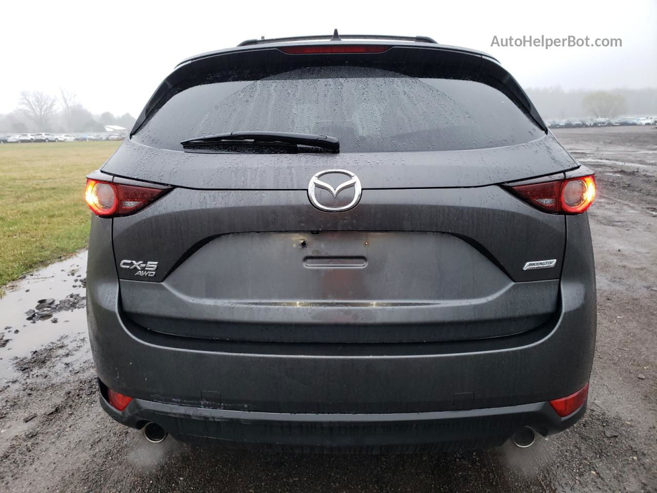 2019 Mazda Cx-5 Touring Gray vin: JM3KFBCM0K0699416