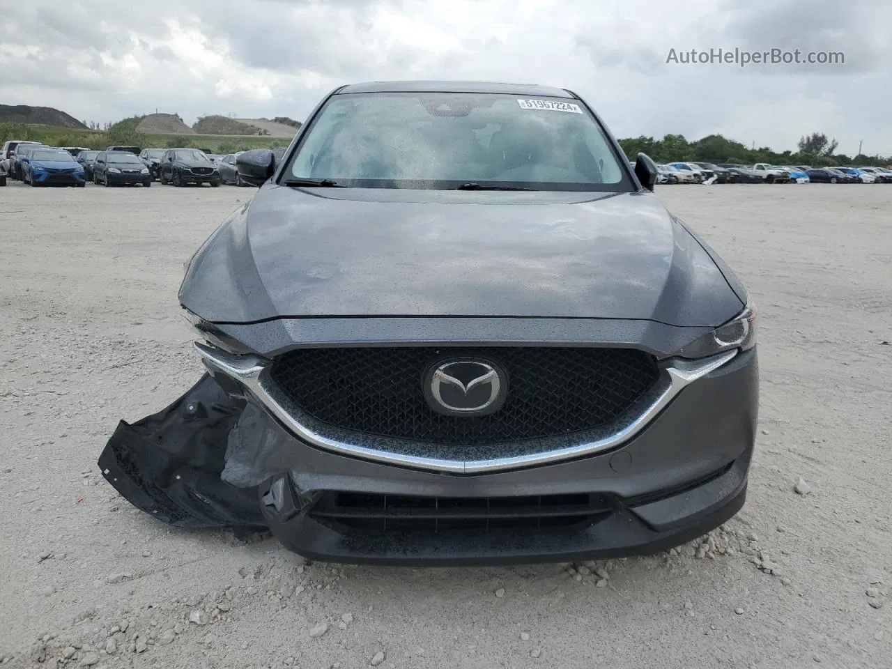 2021 Mazda Cx-5 Touring Угольный vin: JM3KFBCM0M0470530