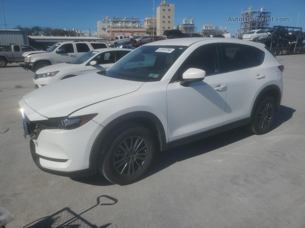 2021 Mazda Cx-5 Touring Белый vin: JM3KFBCM0M0479888