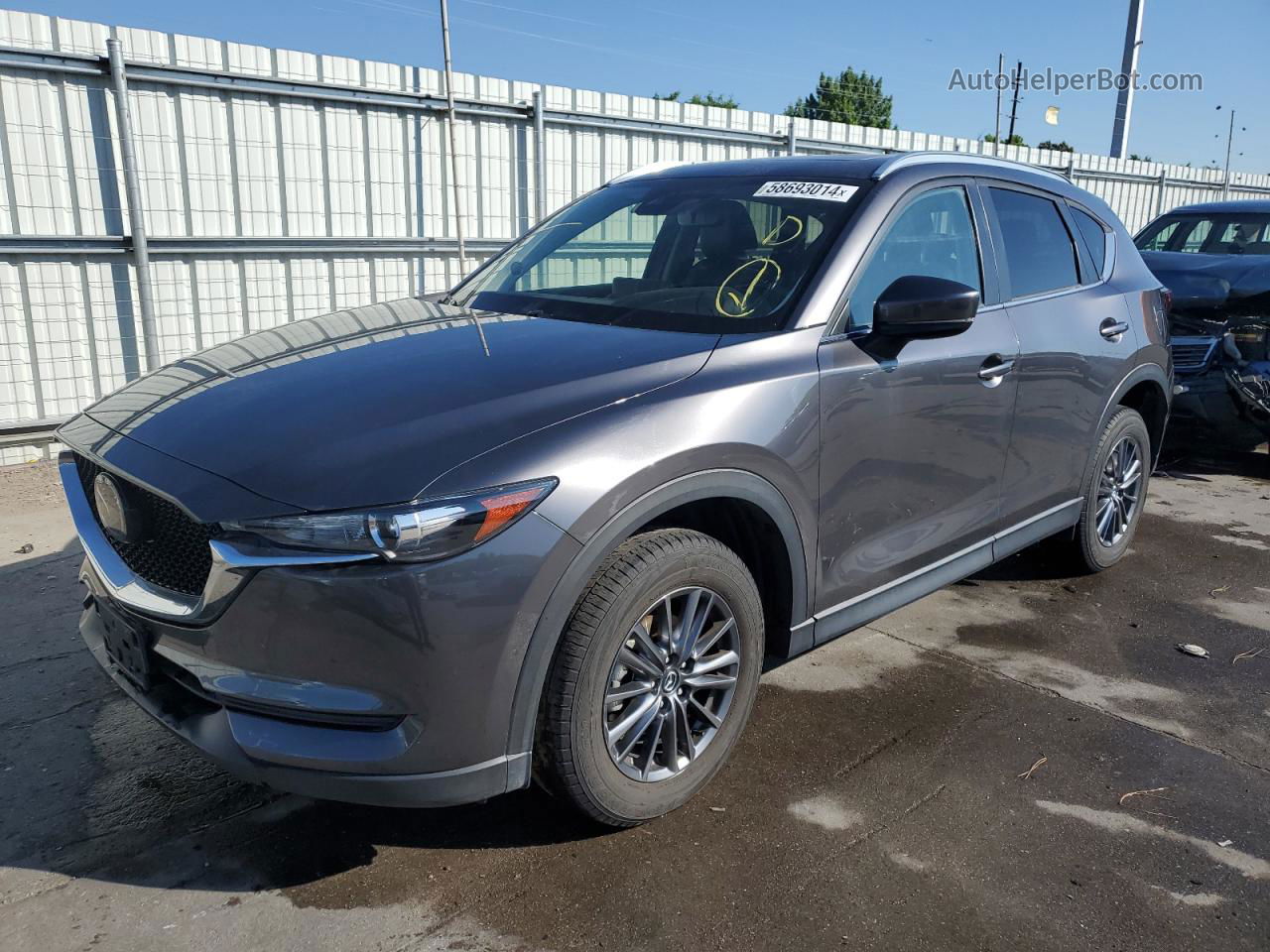 2021 Mazda Cx-5 Touring Charcoal vin: JM3KFBCM0M1462535