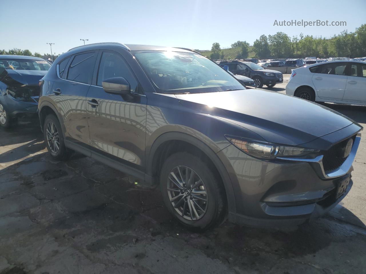 2021 Mazda Cx-5 Touring Charcoal vin: JM3KFBCM0M1462535