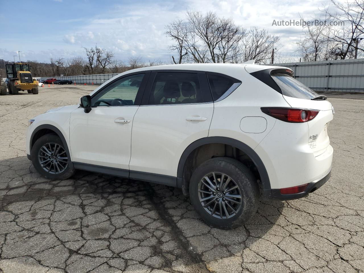 2019 Mazda Cx-5 Touring White vin: JM3KFBCM1K0600814