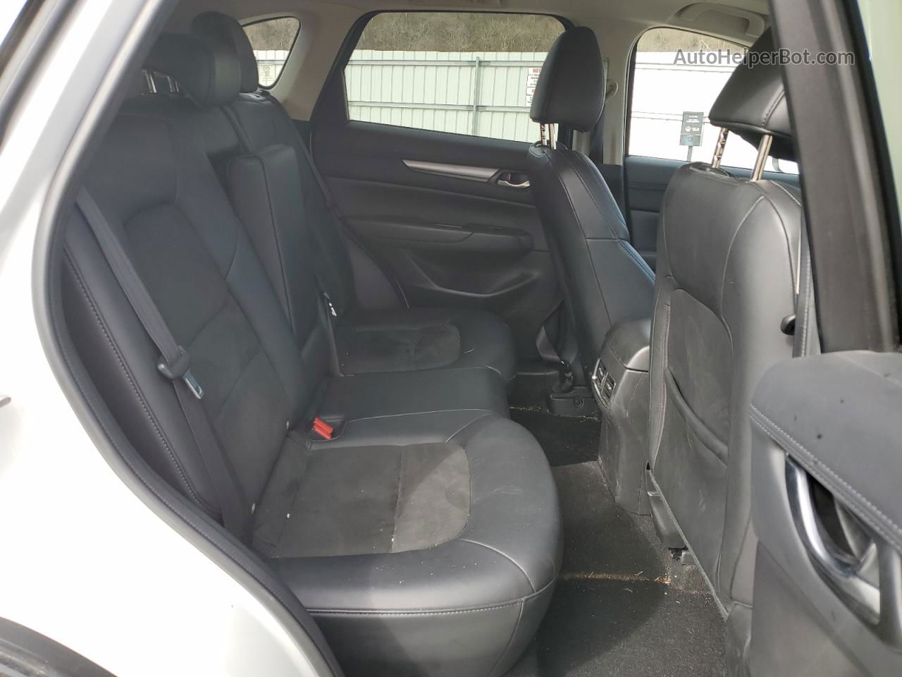 2019 Mazda Cx-5 Touring White vin: JM3KFBCM1K0600814