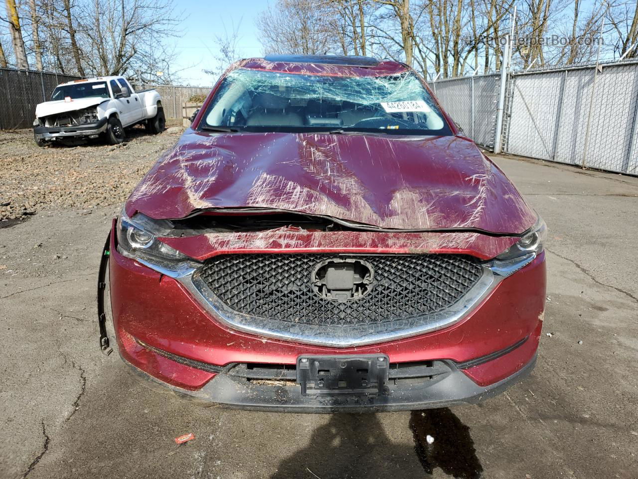 2019 Mazda Cx-5 Touring Red vin: JM3KFBCM1K0606824