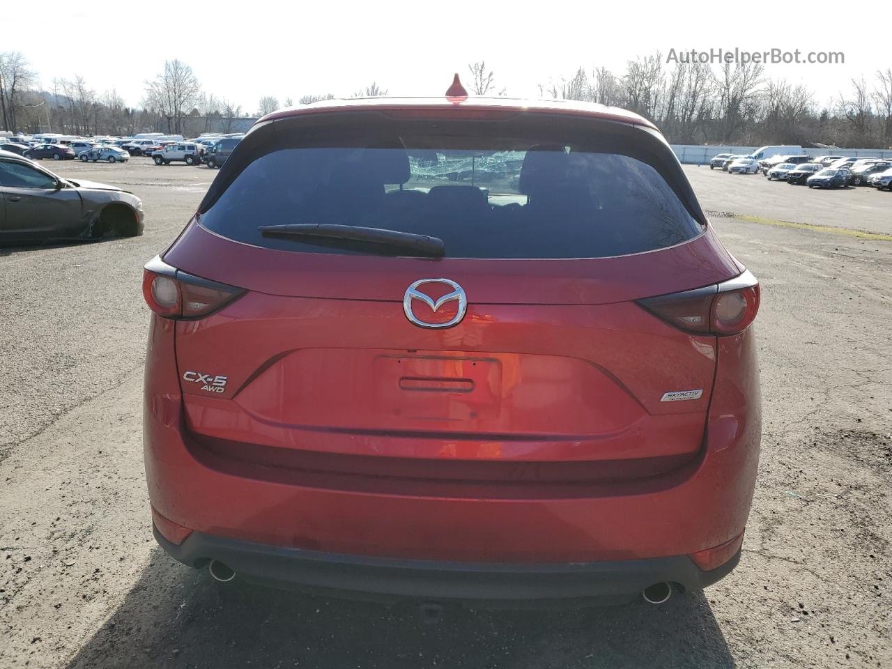 2019 Mazda Cx-5 Touring Red vin: JM3KFBCM1K0606824