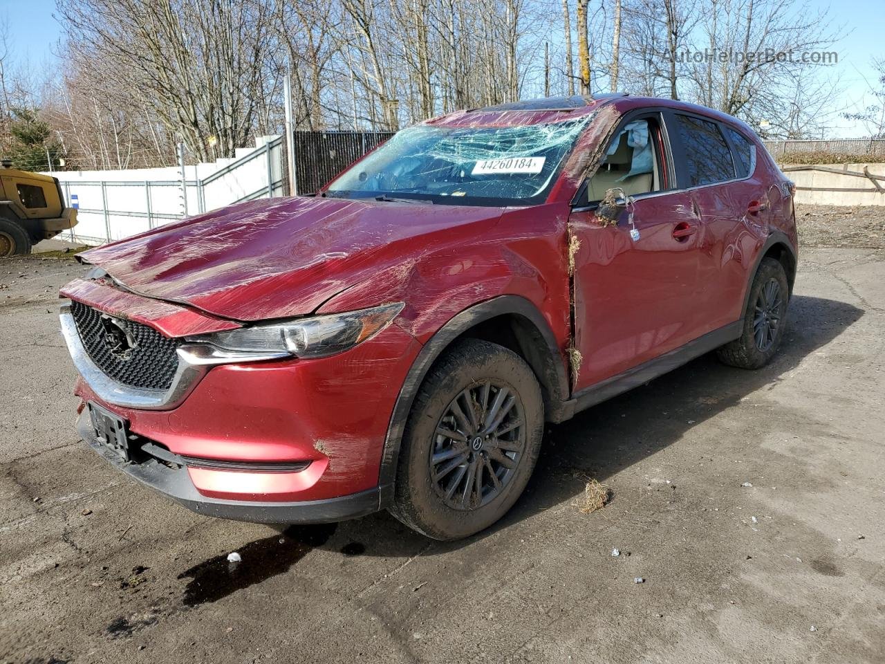 2019 Mazda Cx-5 Touring Red vin: JM3KFBCM1K0606824