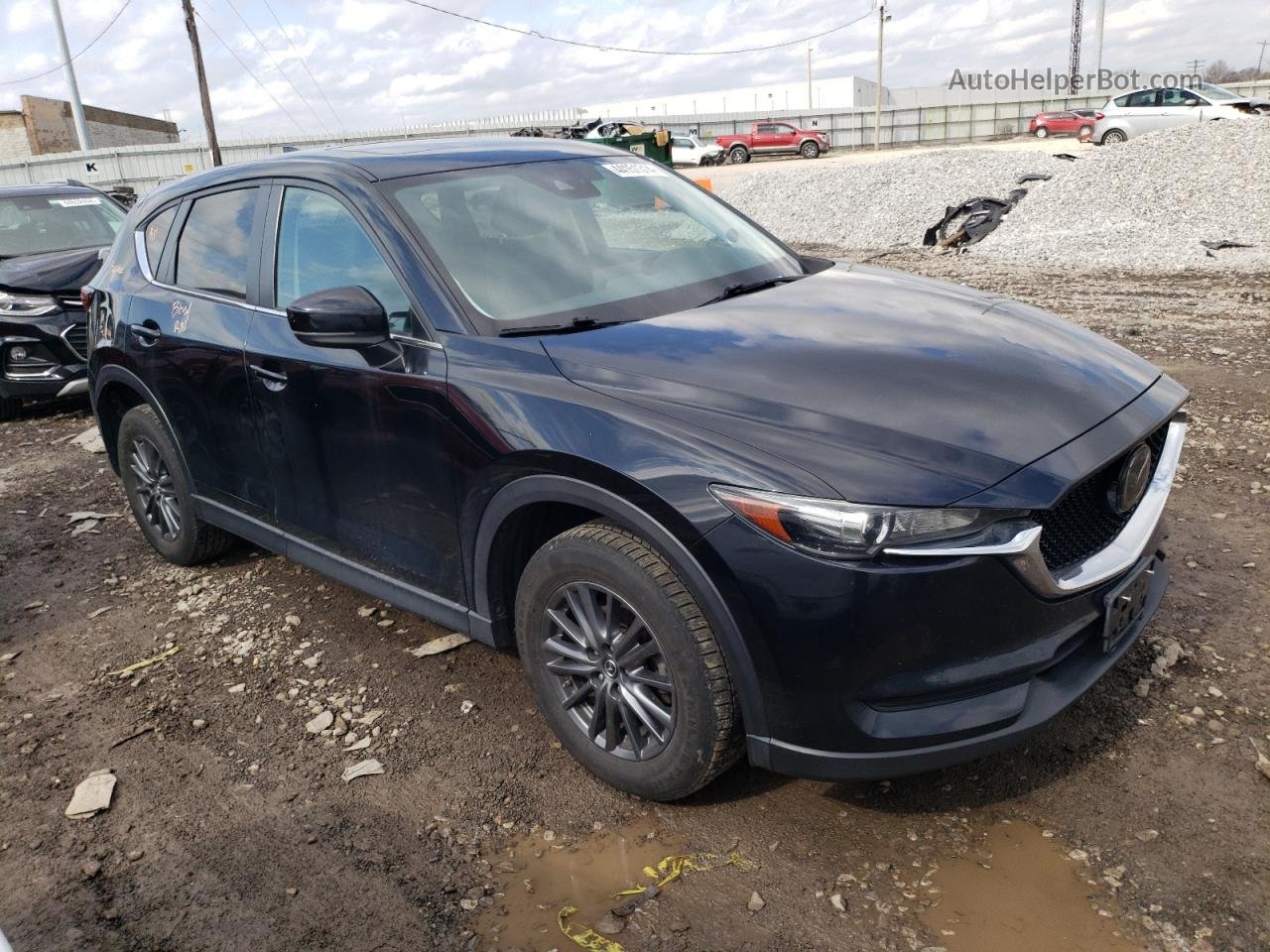 2019 Mazda Cx-5 Touring Black vin: JM3KFBCM1K0632422