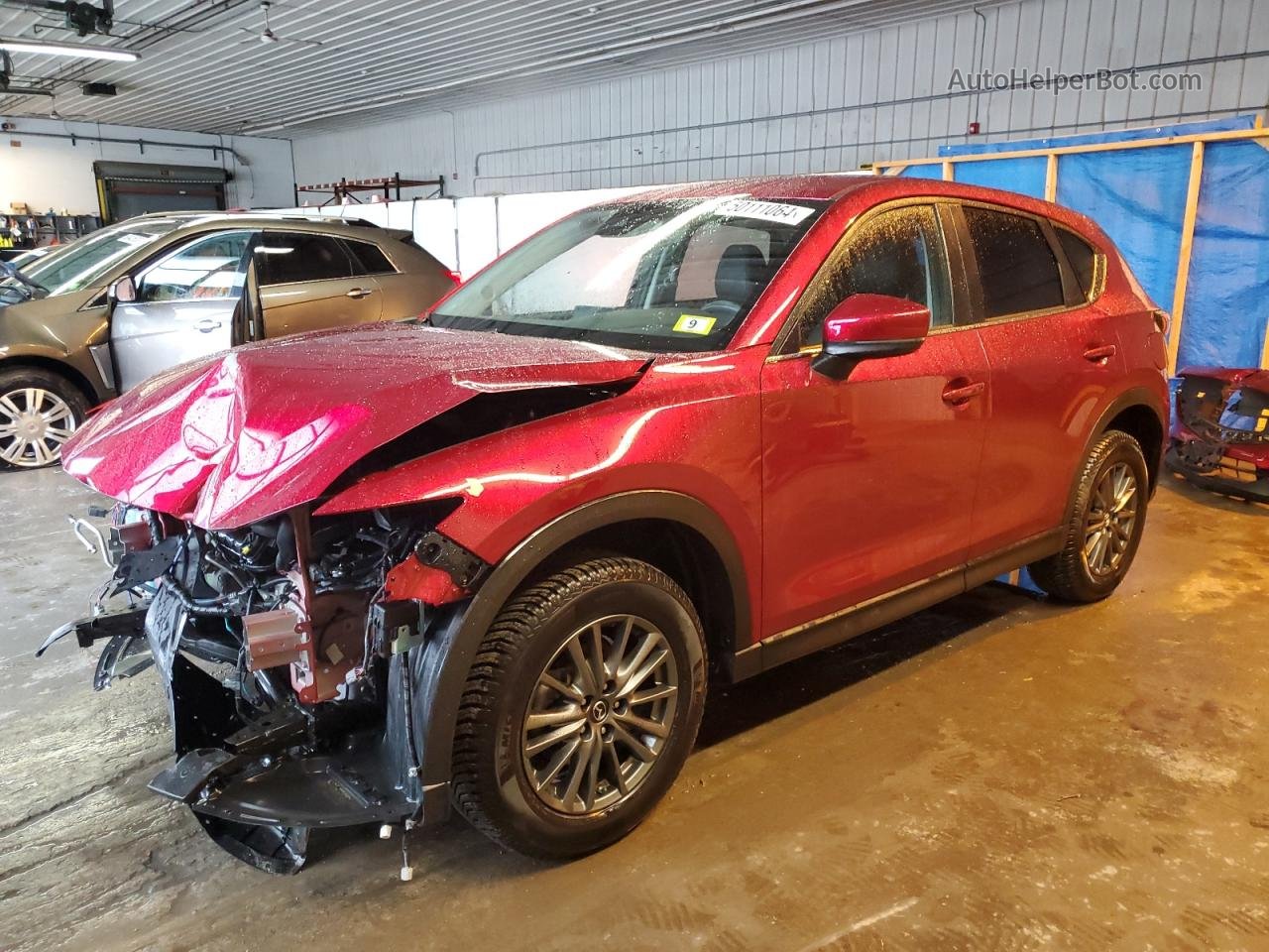 2019 Mazda Cx-5 Touring Red vin: JM3KFBCM1K1562236