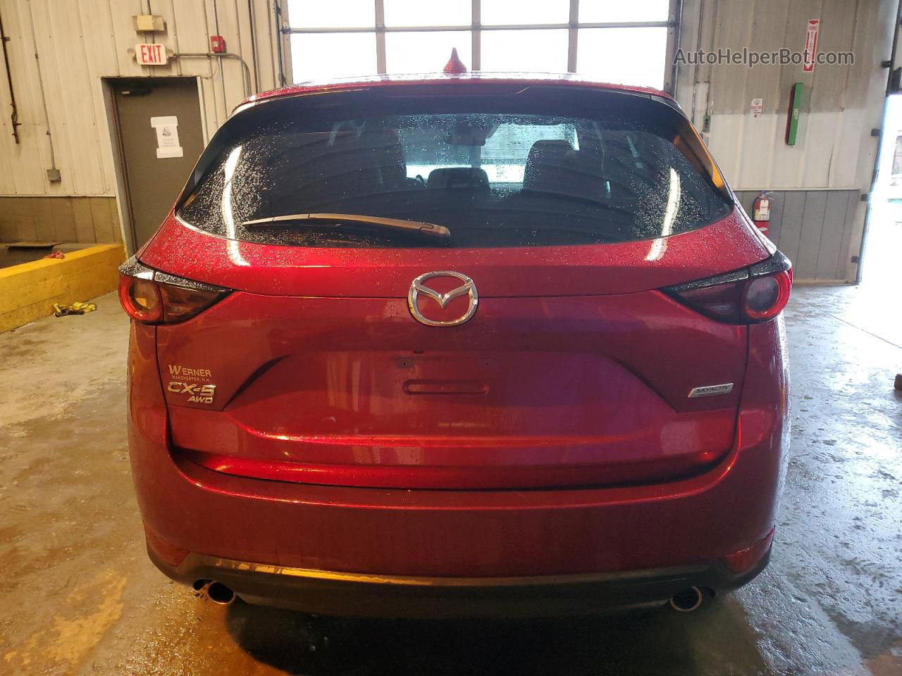 2019 Mazda Cx-5 Touring Red vin: JM3KFBCM1K1562236