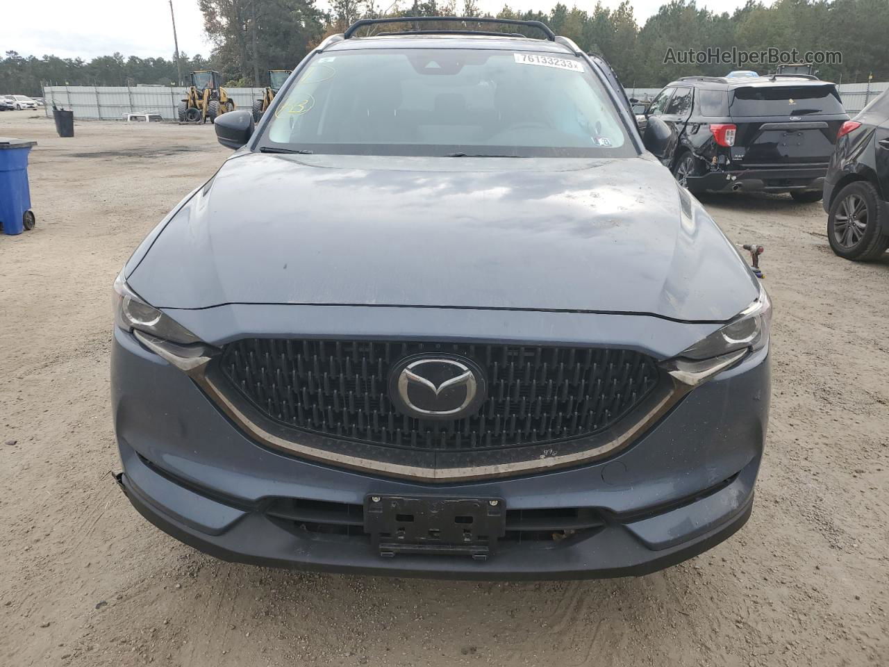 2021 Mazda Cx-5 Touring Blue vin: JM3KFBCM1M0351398