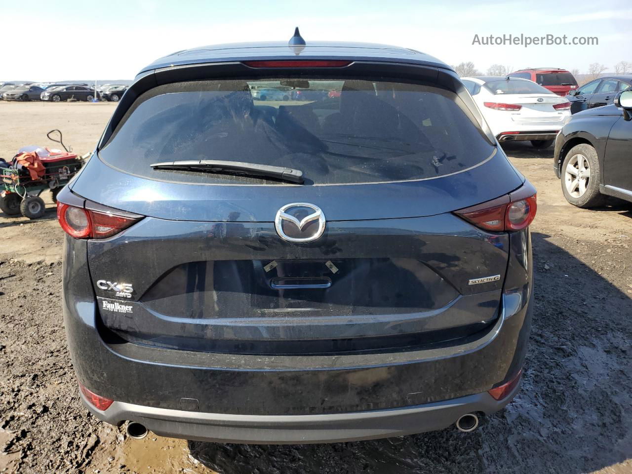 2021 Mazda Cx-5 Touring Blue vin: JM3KFBCM1M0415536