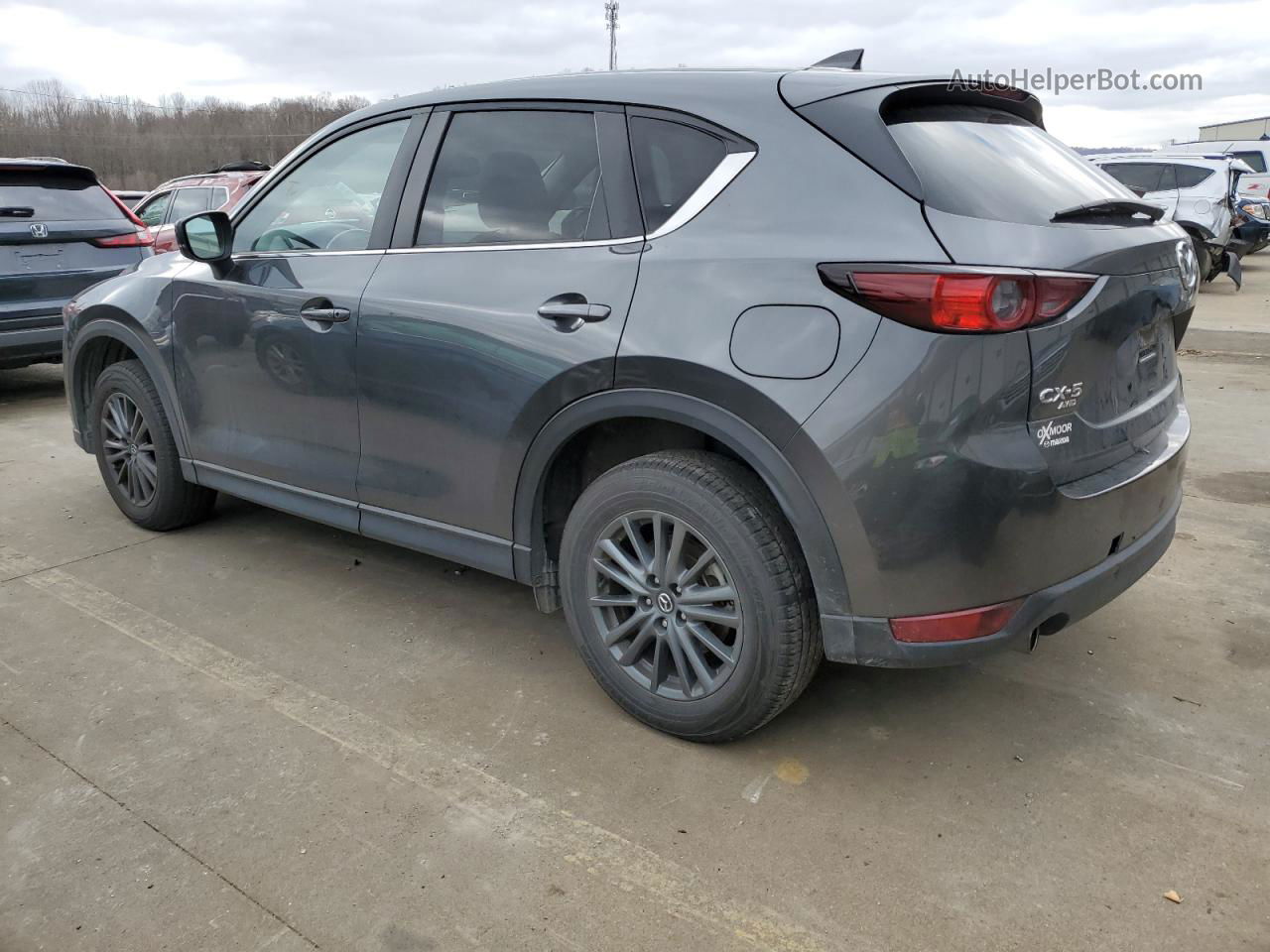 2021 Mazda Cx-5 Touring Gray vin: JM3KFBCM1M0498918