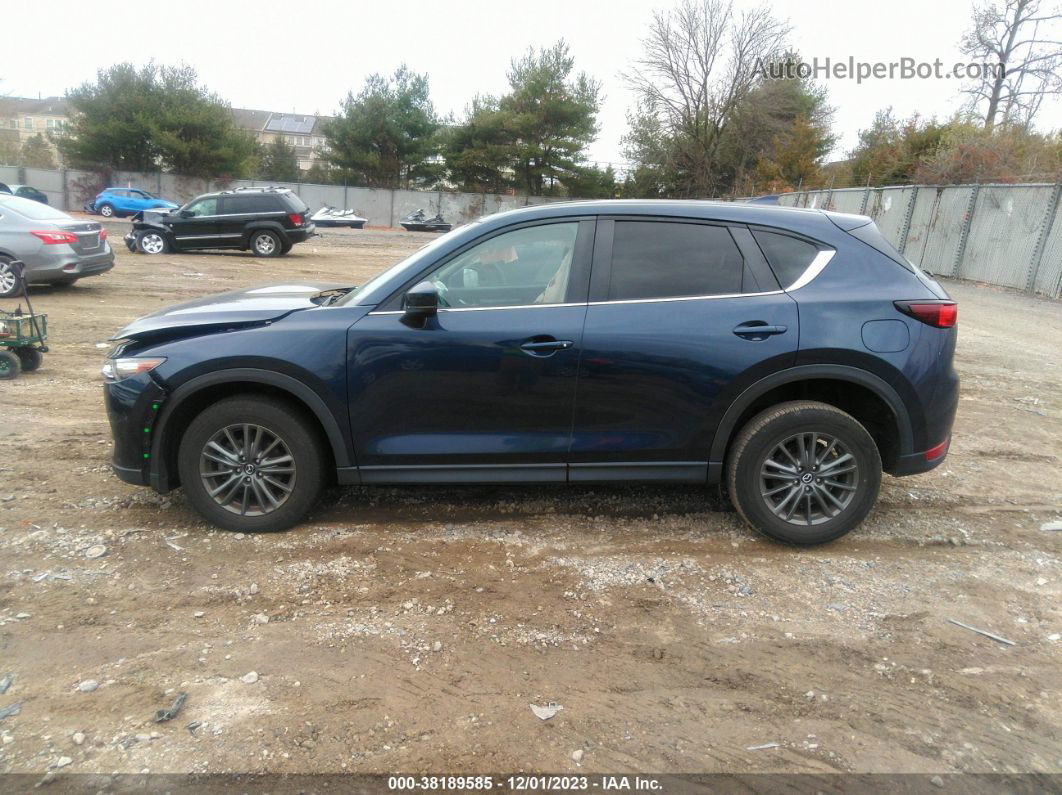 2021 Mazda Cx-5 Touring Blue vin: JM3KFBCM1M1420844