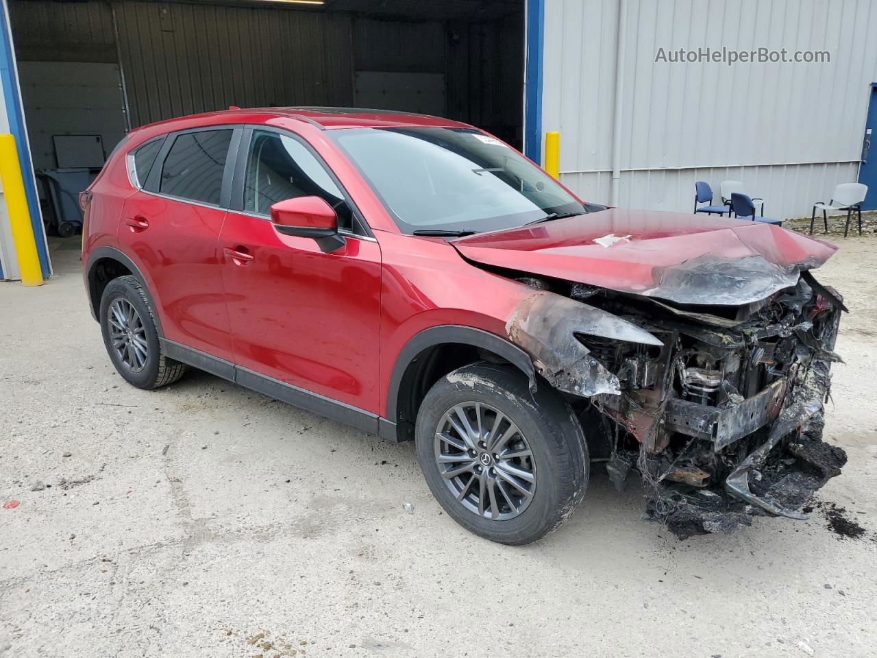 2021 Mazda Cx-5 Touring Red vin: JM3KFBCM1M1447428