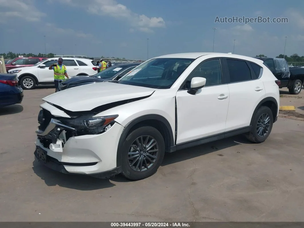 2021 Mazda Cx-5 Touring White vin: JM3KFBCM1M1498251