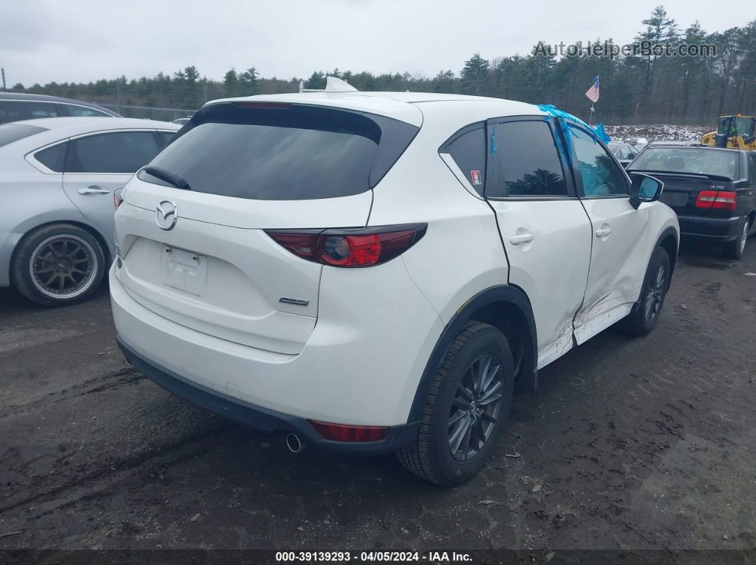 2019 Mazda Cx-5 Touring White vin: JM3KFBCM2K0523449