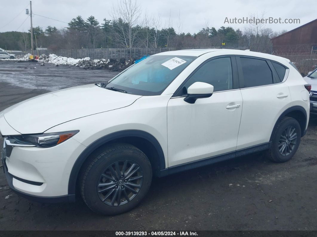 2019 Mazda Cx-5 Touring White vin: JM3KFBCM2K0523449