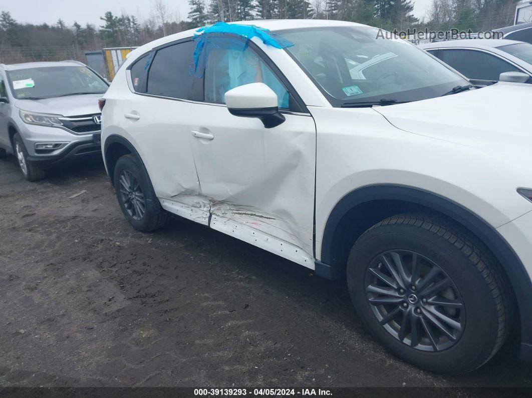 2019 Mazda Cx-5 Touring White vin: JM3KFBCM2K0523449