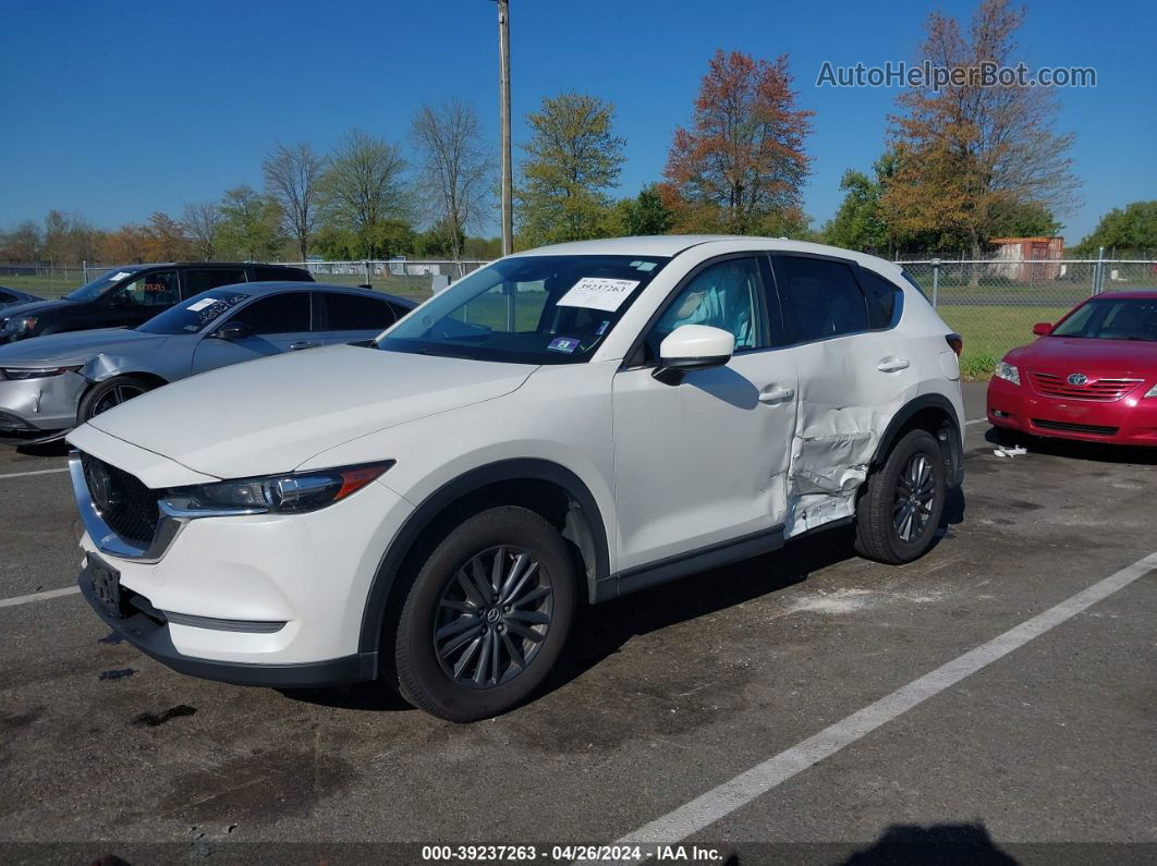 2019 Mazda Cx-5 Touring White vin: JM3KFBCM2K0535844