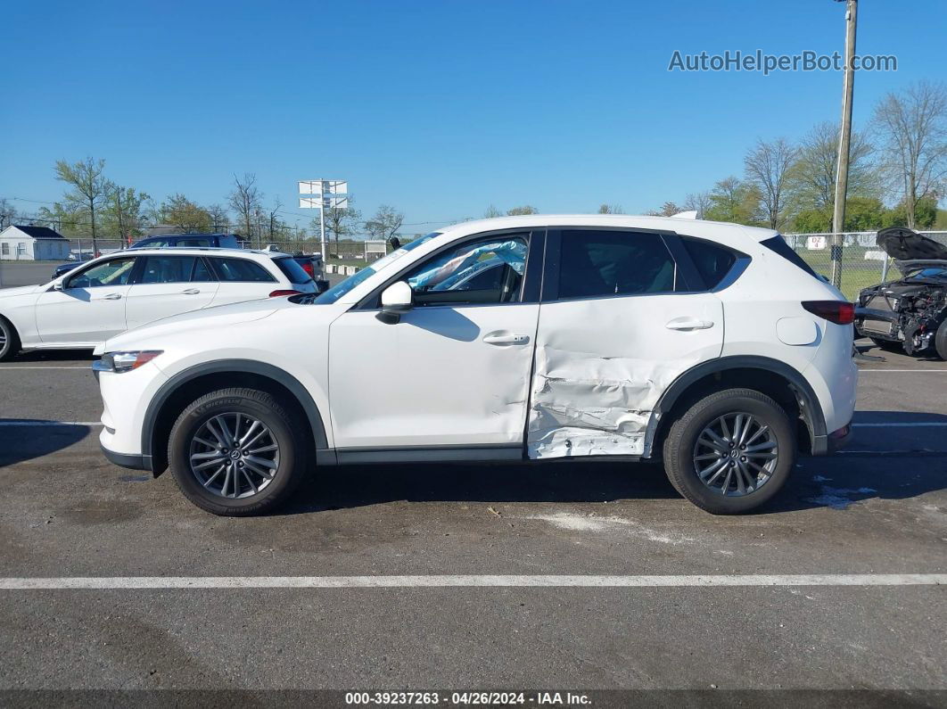 2019 Mazda Cx-5 Touring White vin: JM3KFBCM2K0535844