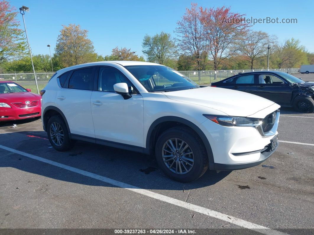 2019 Mazda Cx-5 Touring White vin: JM3KFBCM2K0535844