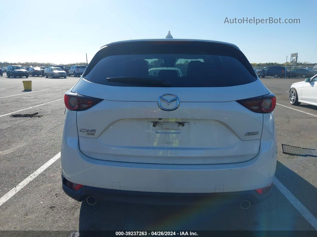 2019 Mazda Cx-5 Touring White vin: JM3KFBCM2K0535844