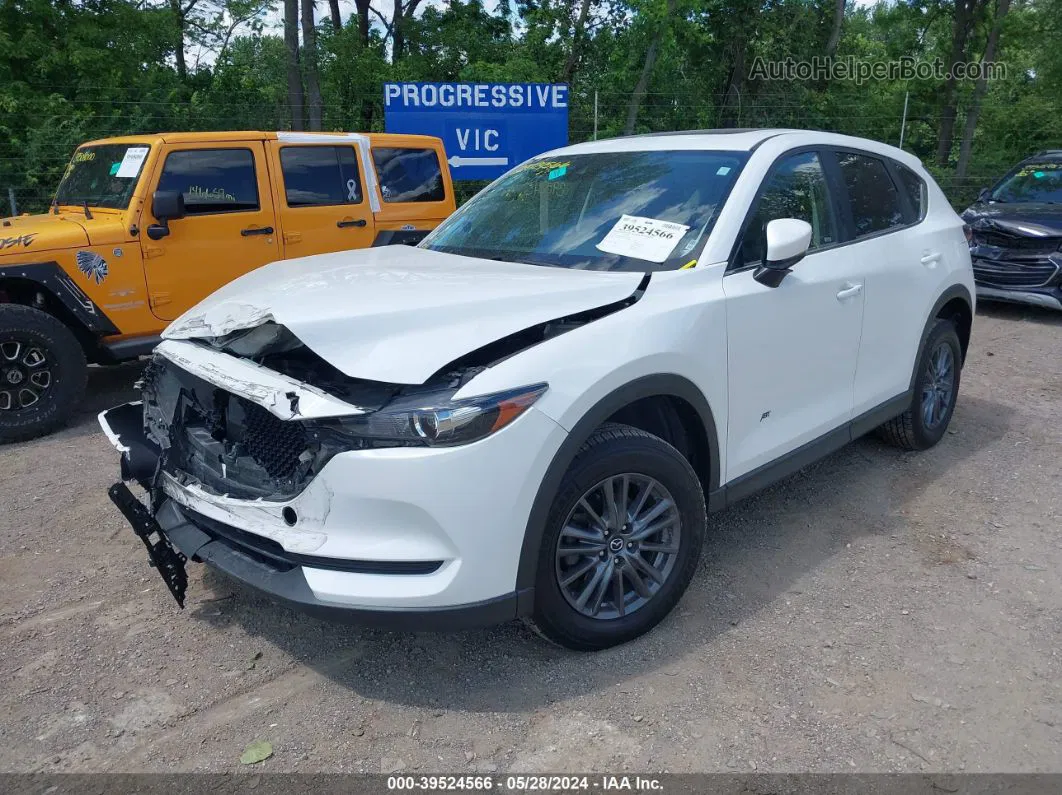 2021 Mazda Cx-5 Touring White vin: JM3KFBCM2M0320225