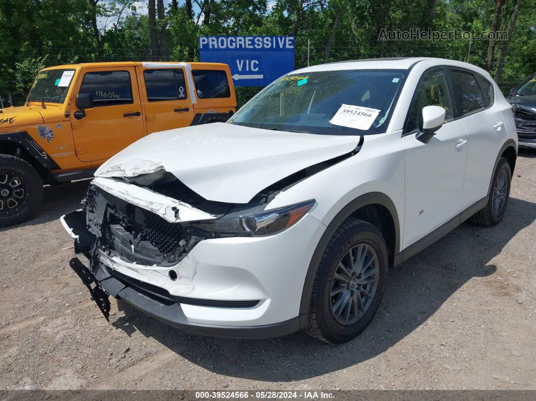 2021 Mazda Cx-5 Touring White vin: JM3KFBCM2M0320225