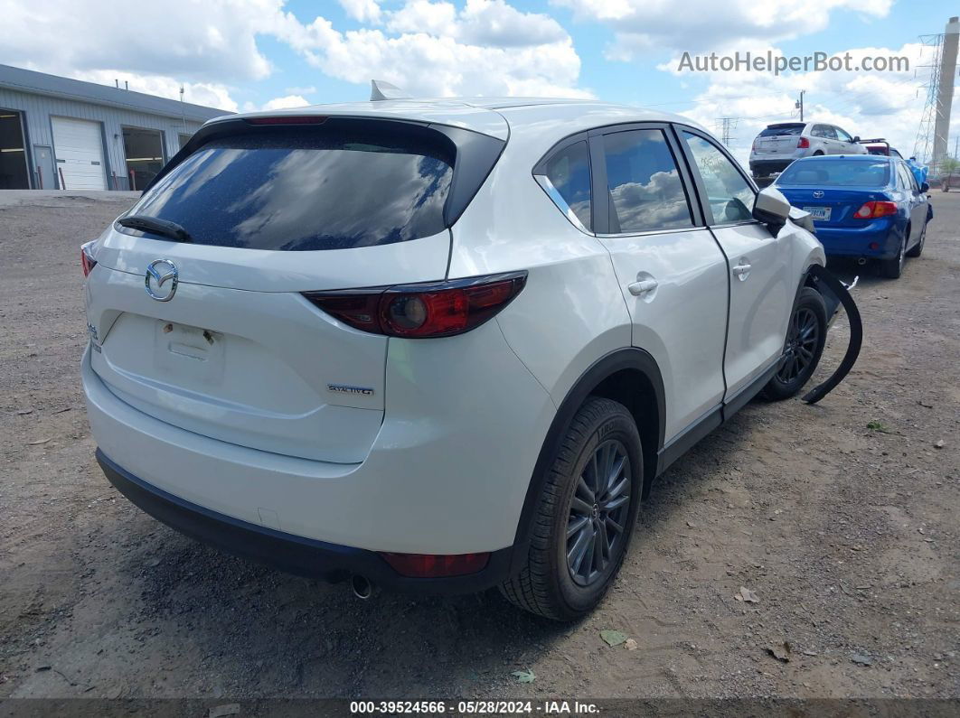 2021 Mazda Cx-5 Touring White vin: JM3KFBCM2M0320225