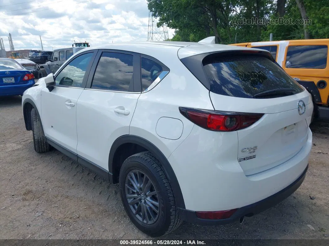 2021 Mazda Cx-5 Touring White vin: JM3KFBCM2M0320225