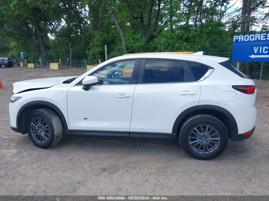 2021 Mazda Cx-5 Touring White vin: JM3KFBCM2M0320225