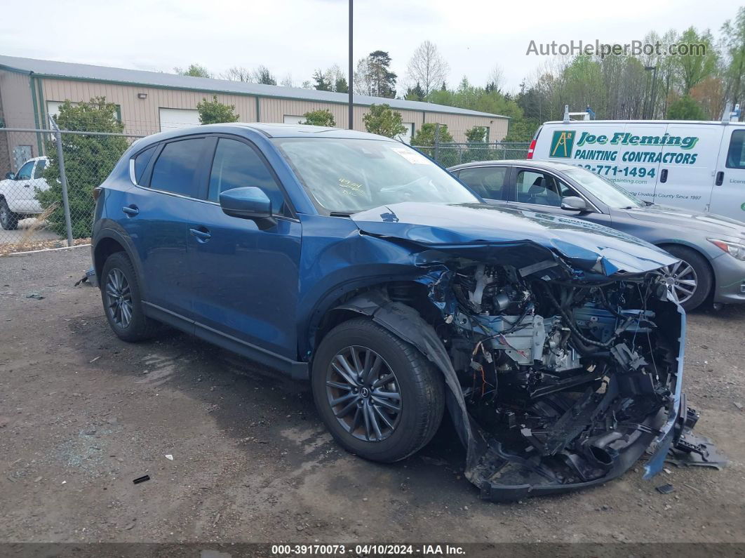 2021 Mazda Cx-5 Touring Blue vin: JM3KFBCM2M0377167