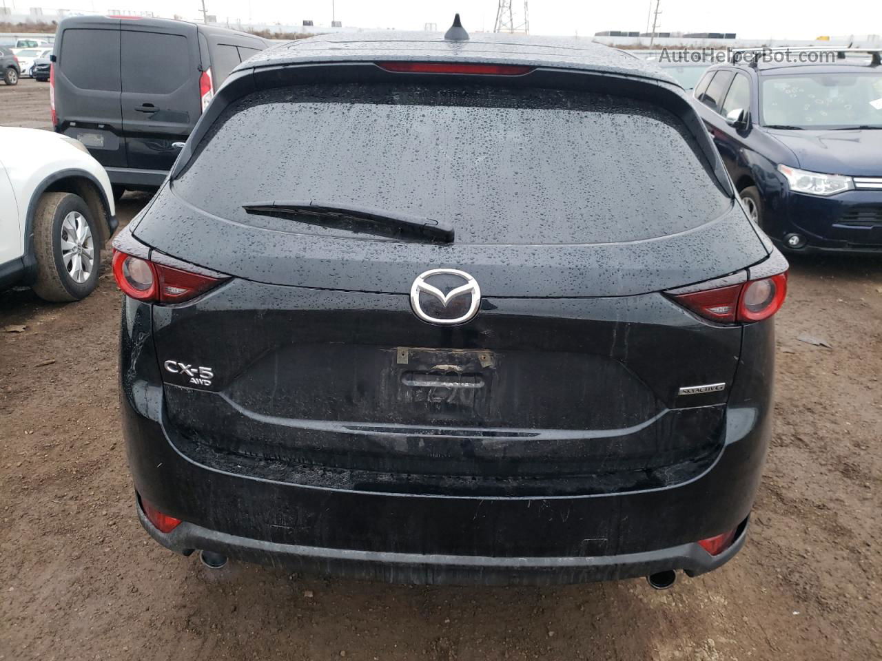 2021 Mazda Cx-5 Touring Black vin: JM3KFBCM2M1342414