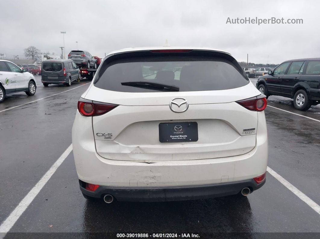 2021 Mazda Cx-5 Touring White vin: JM3KFBCM2M1480423