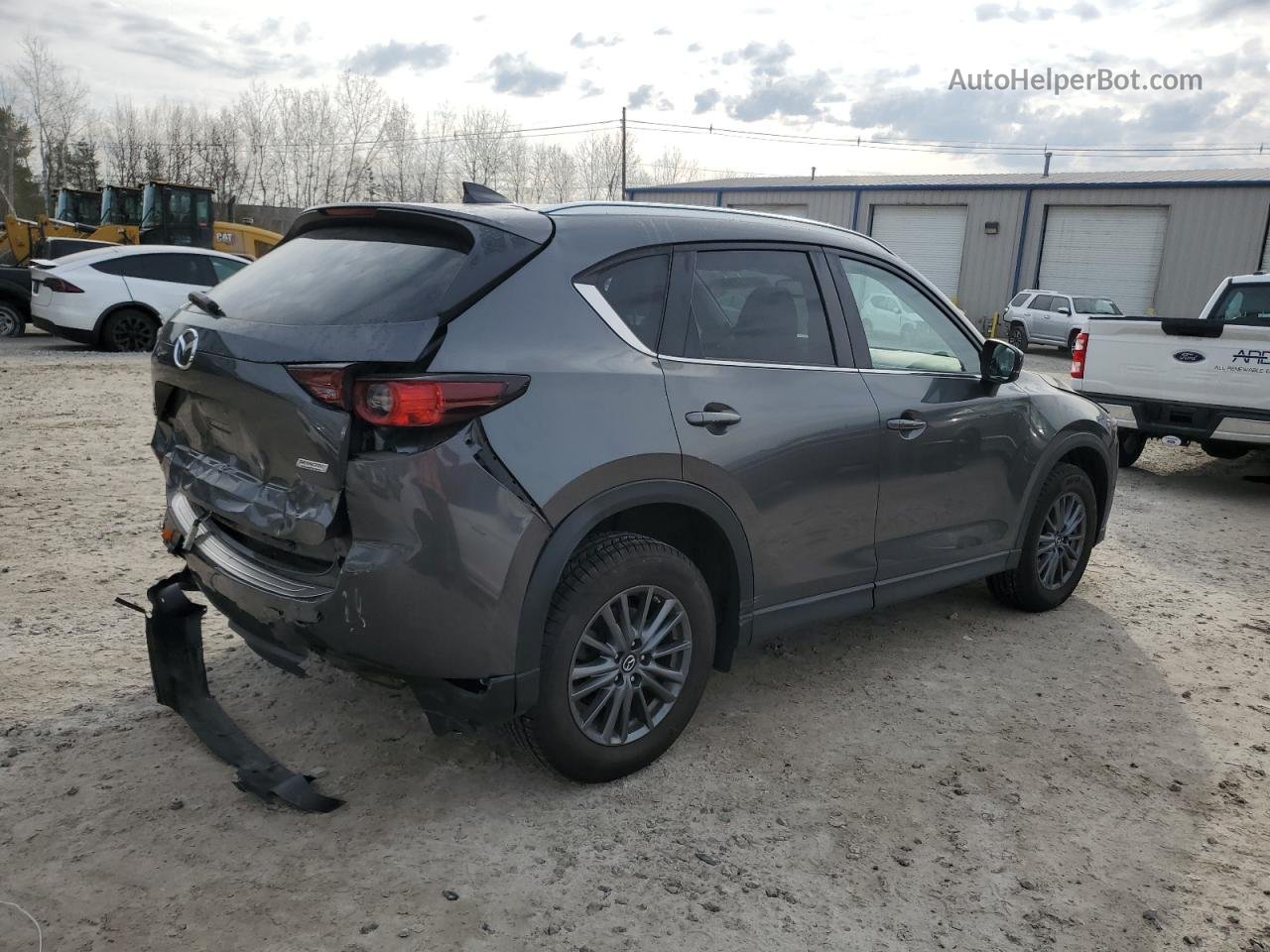 2019 Mazda Cx-5 Touring Gray vin: JM3KFBCM3K0568156