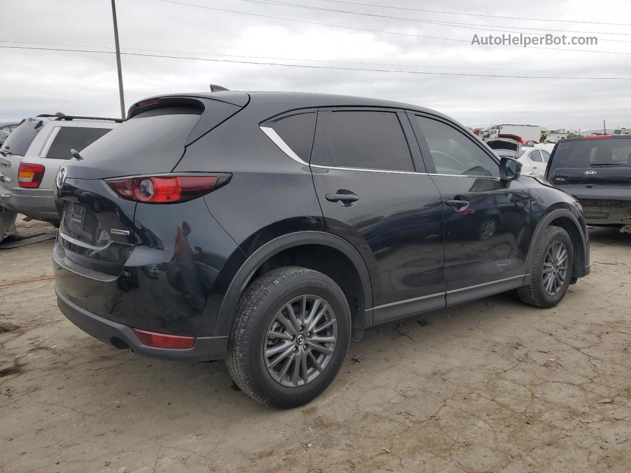 2021 Mazda Cx-5 Touring Black vin: JM3KFBCM3M0343626