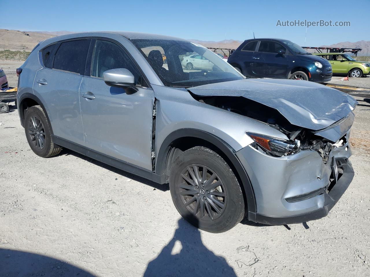 2021 Mazda Cx-5 Touring Серебряный vin: JM3KFBCM3M1357570