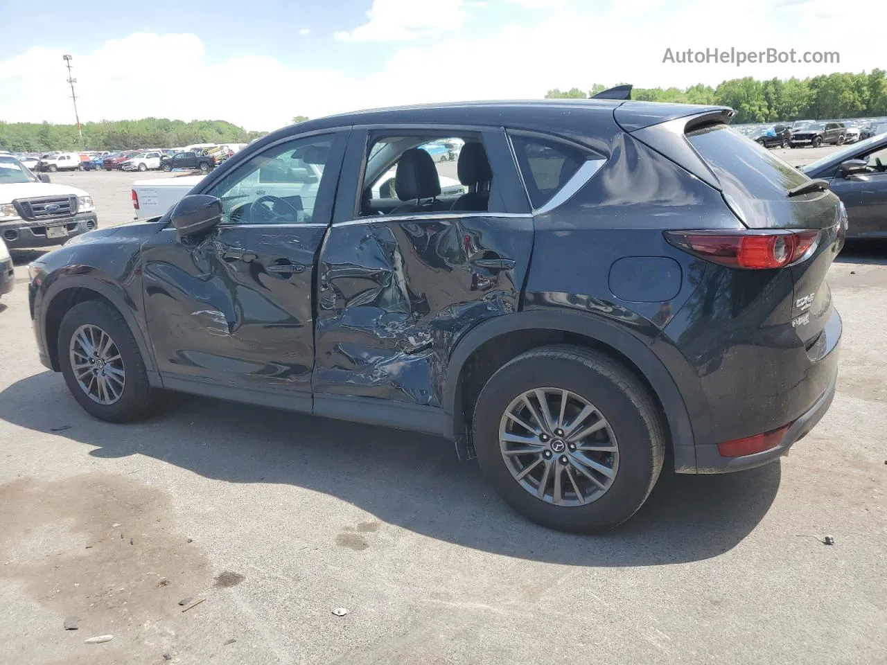 2019 Mazda Cx-5 Touring Black vin: JM3KFBCM4K0539264