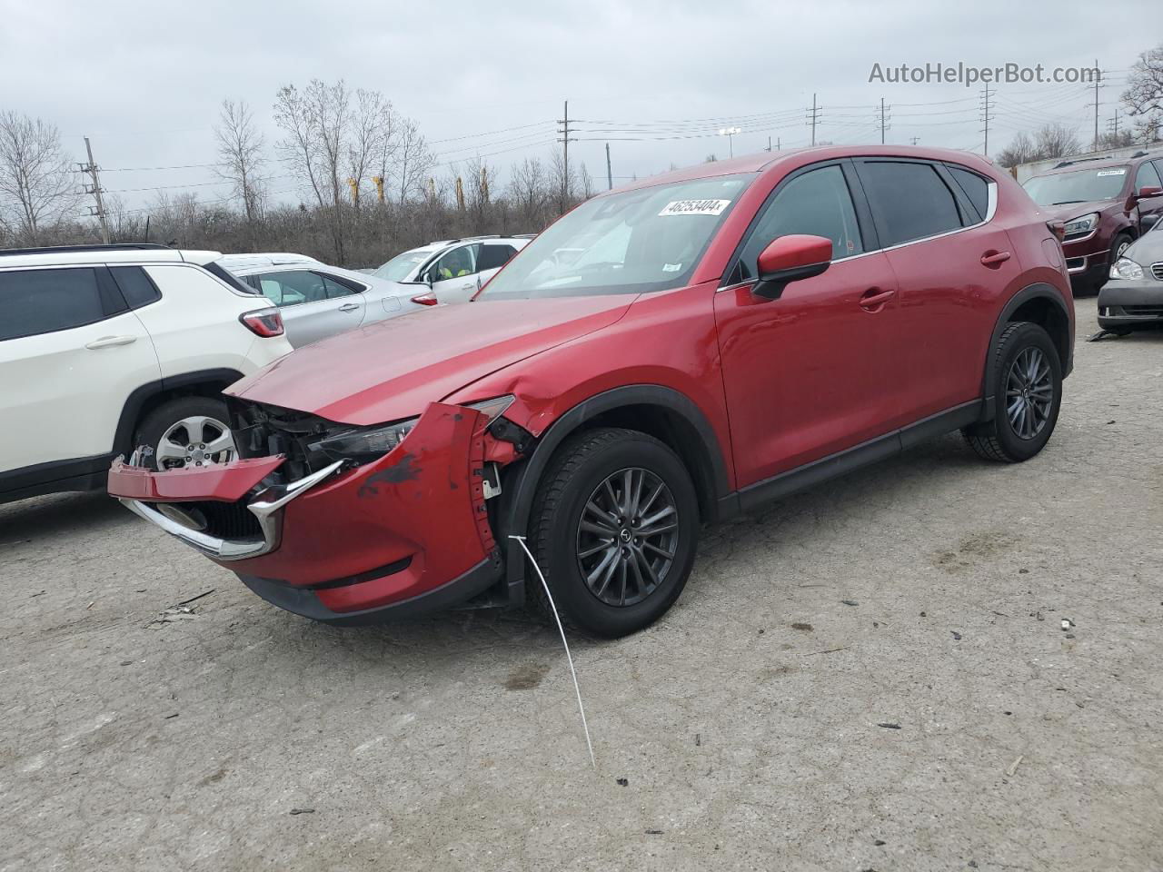 2019 Mazda Cx-5 Touring Red vin: JM3KFBCM4K0560793
