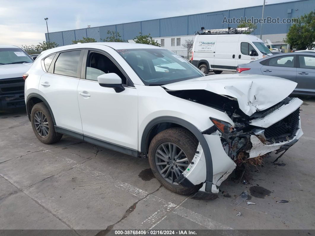 2019 Mazda Cx-5 Touring White vin: JM3KFBCM4K0600547