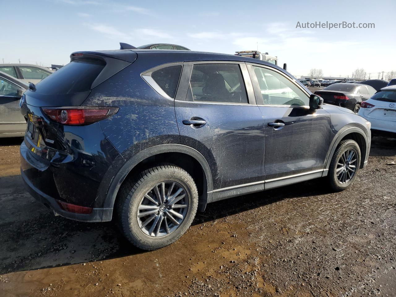 2019 Mazda Cx-5 Touring Blue vin: JM3KFBCM4K0646671