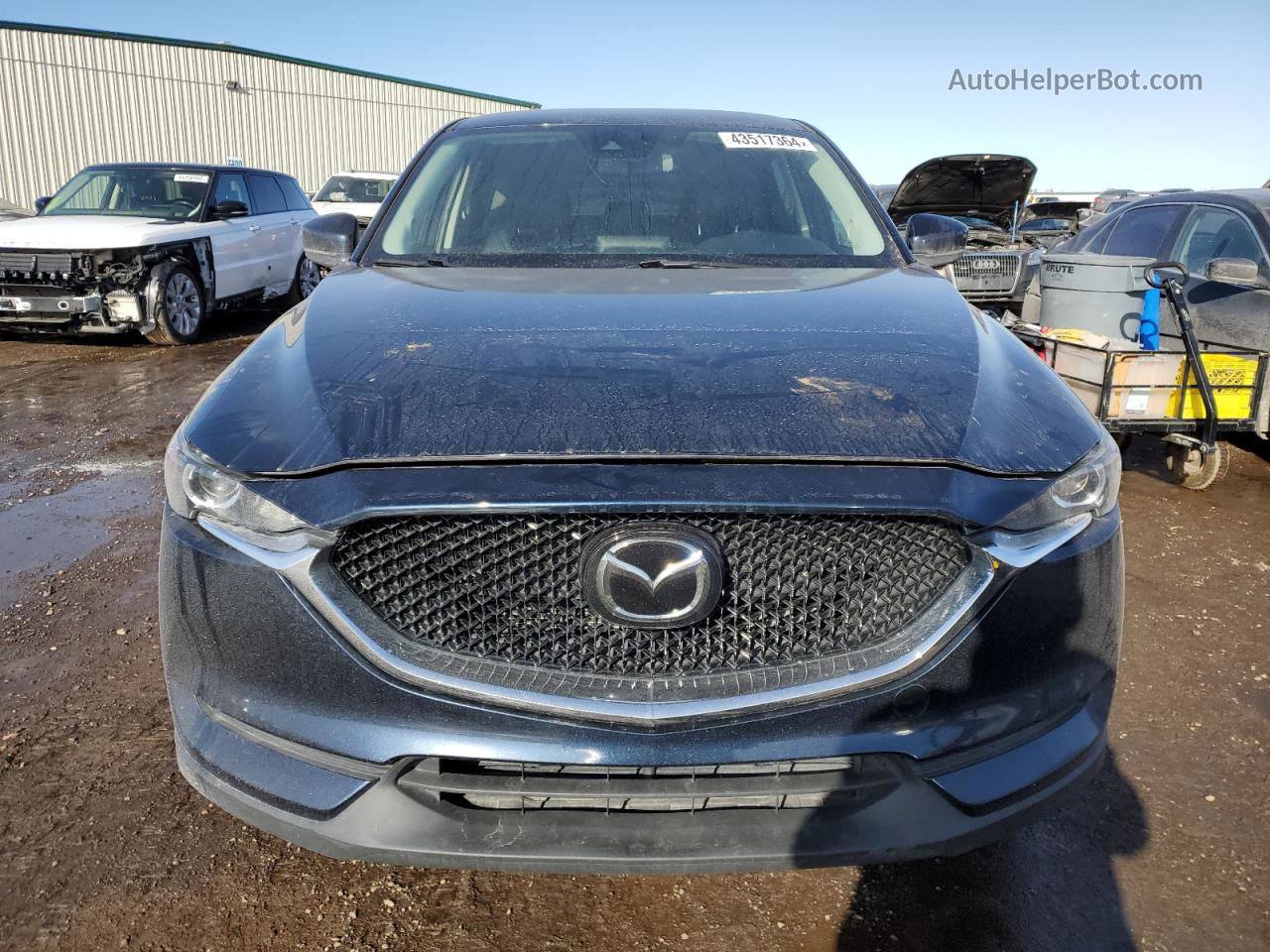 2019 Mazda Cx-5 Touring Blue vin: JM3KFBCM4K0646671