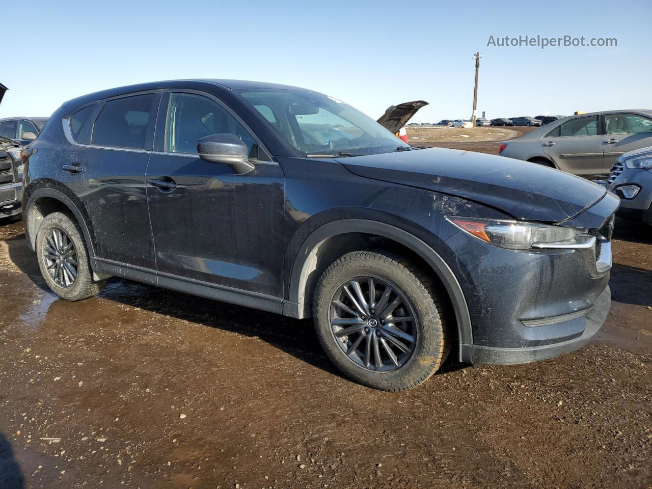 2019 Mazda Cx-5 Touring Blue vin: JM3KFBCM4K0646671